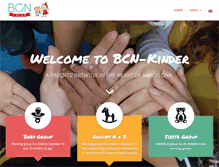Tablet Screenshot of bcn-kinder.org